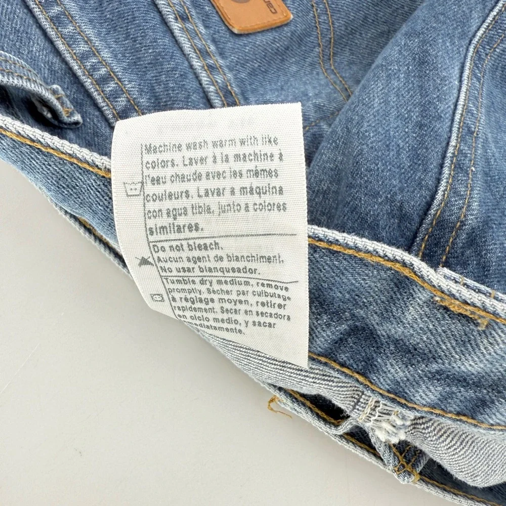Carhartt Men's Denim Jeans 39.5x28 Loose Fit Blue 100% Cotton Workwear Heavyduty